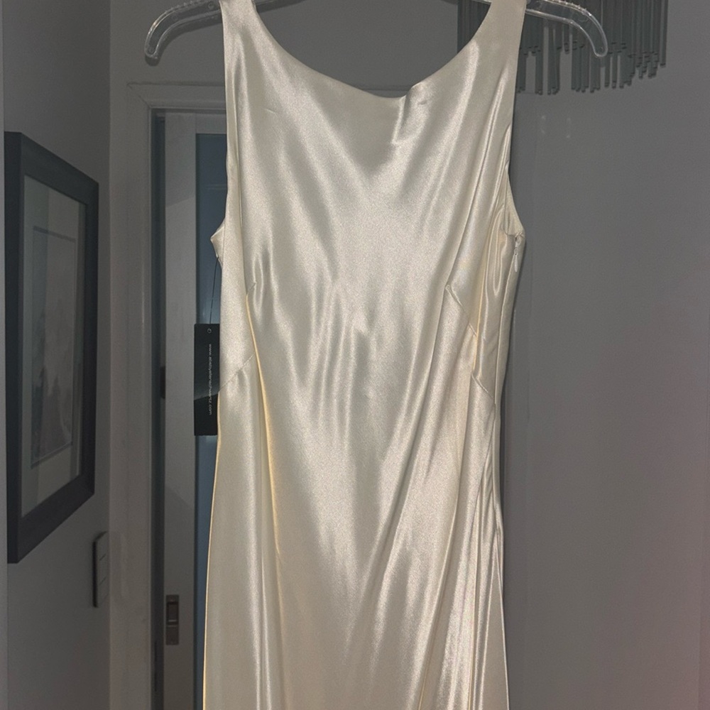 New with tags ABS Evening by Allen Schwartz beautiful dress with silk shawl 4